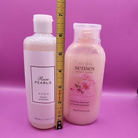 Avon Senses Shower Gel & Rare Pearls Shampoo - New Sealed - Picture 7 of 7